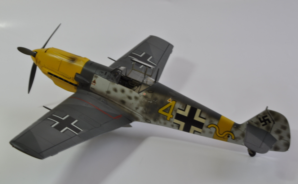 TAMIYA 1/48 Bf109E-4/7 Hermann Graf of 9./JG52 piloted  in Russia in 1941