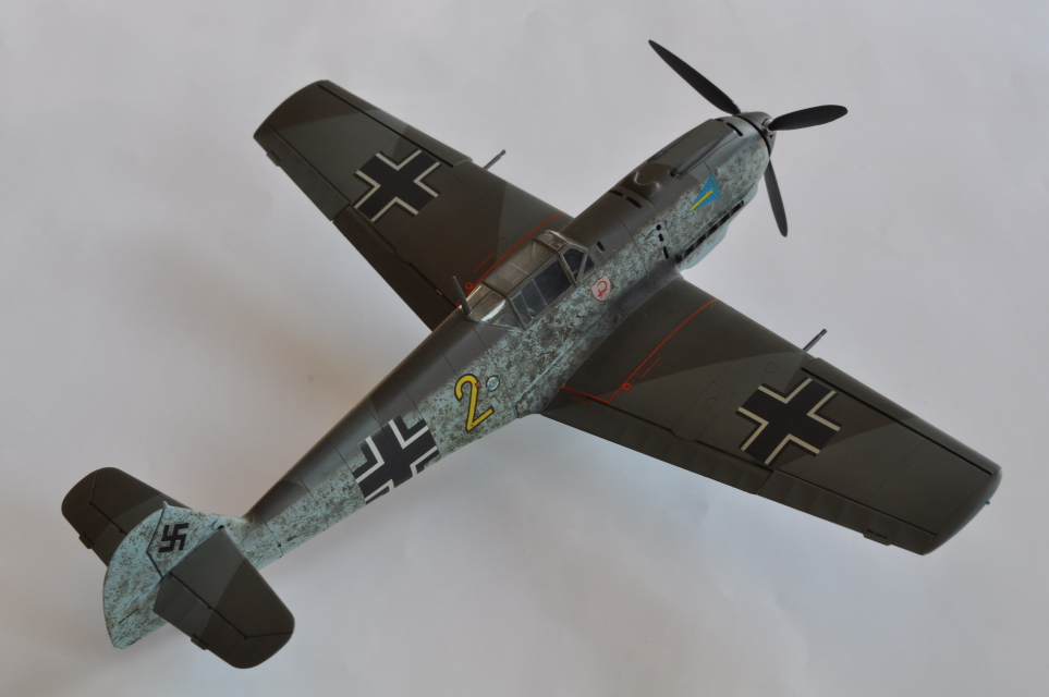 Hasegawa Bf109E-4/7 lieutenant Helmut Wick of  3./JG2