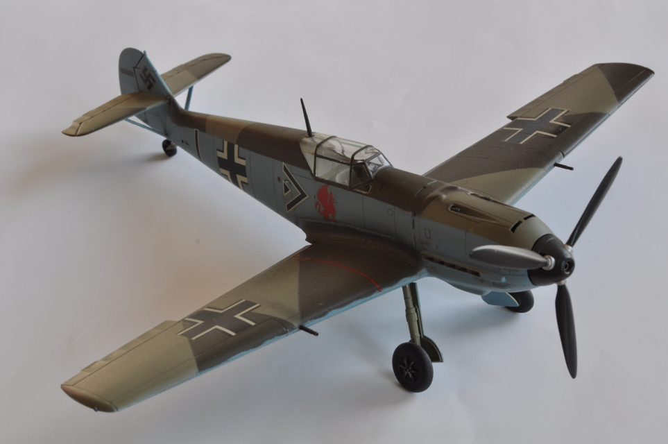 HASEGAWA 1/48 Bf109E-3 Adolf Galland of  V/JG26