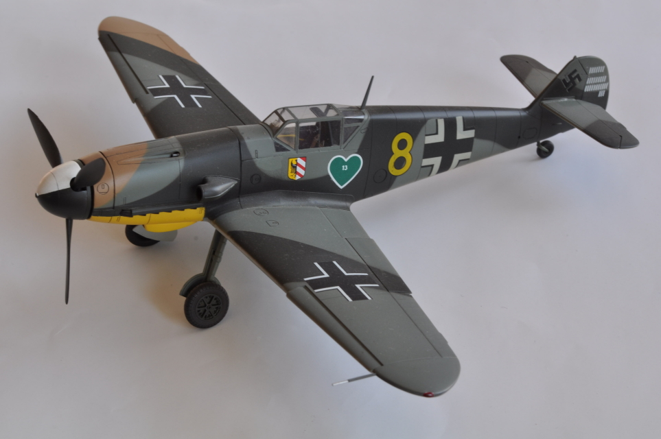 HASEGAWA 1/48 Bf109F-4 flown by lieutenant(as of 1942) Walter Nowotny