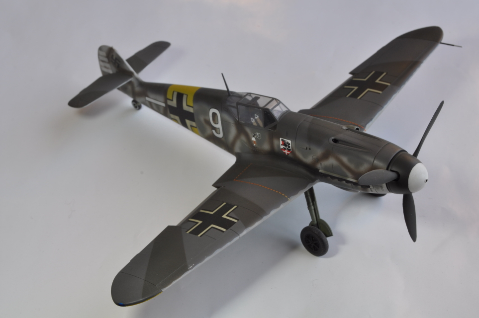 HASEGAWA 1/48 Bf109F-4 colonel Hans Philipp of 6./JG54 in July, 1941 Russia