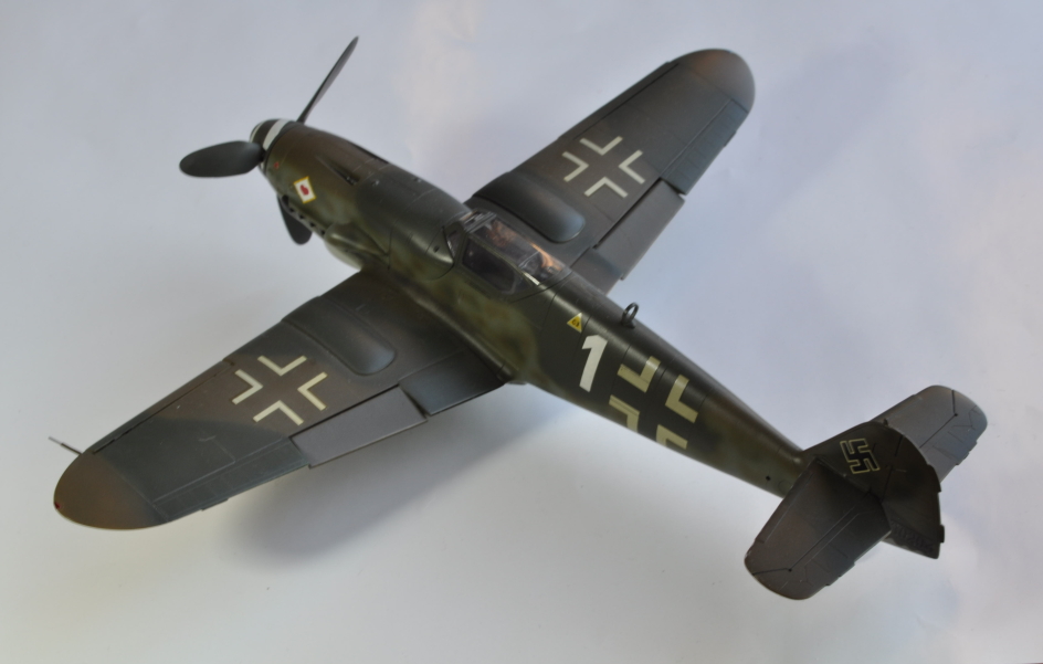 FUJIMI 1/48 Bf109K assigned for Menzel of 9./JG77 Neuruppen Germany in November, 1944