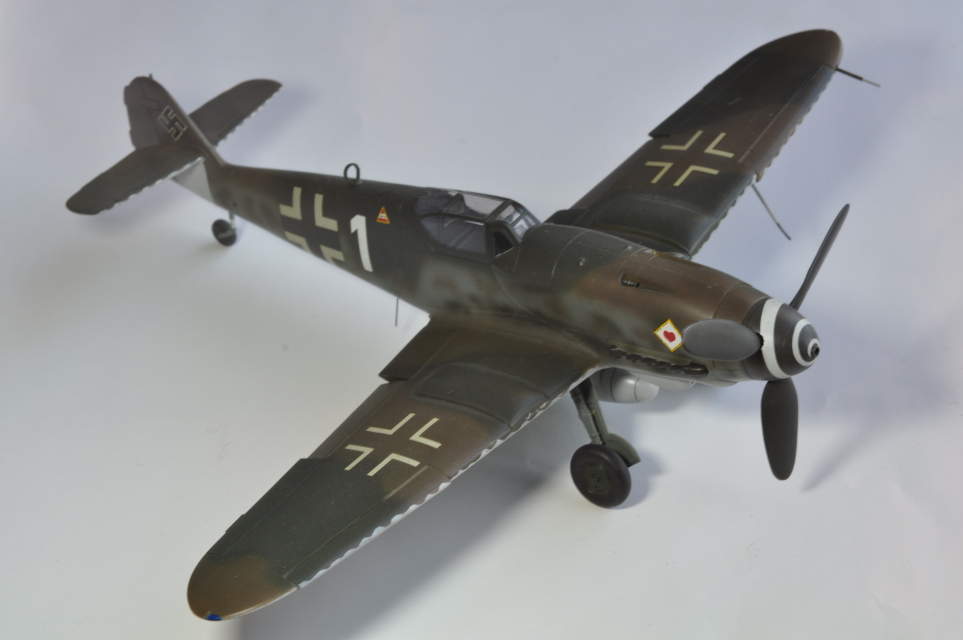 FUJIMI 1/48 Bf109K assigned for Menzel of 9./JG77 Neuruppen Germany in November, 1944