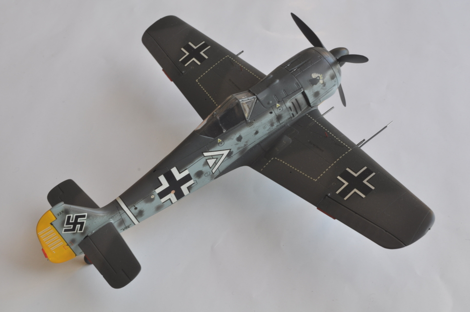 TAMIYA 1/48 Focke Wulf FW190-A3 lieutenant Hans "Assi" Hahn  of V./JG2