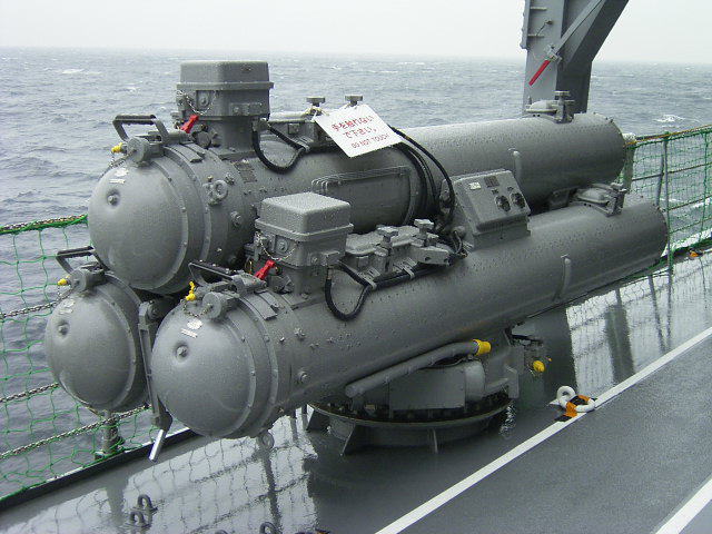 Type 68 Triple torpedo tubes